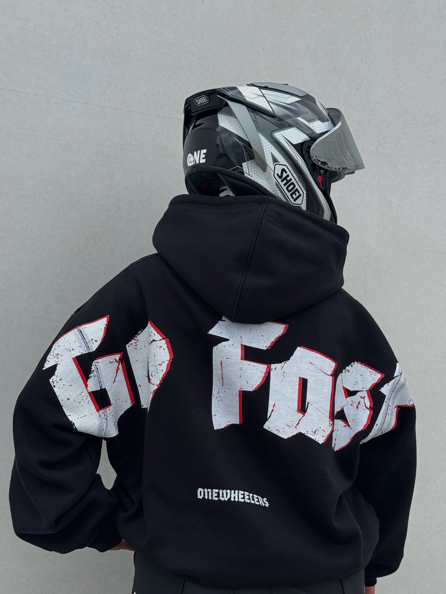 “GO FAST, RISK EVERYTHING” HOODIE
