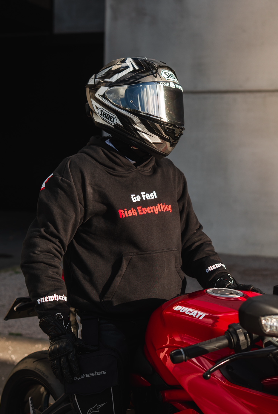 “GO FAST, RISK EVERYTHING” V2 HOODIE